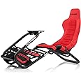 Playseat Trophy Sim Racing Cockpit | High Performance Racing Simulator Cockpit | Supports Direct Drive | Compatible with all Steering Wheels & Pedals on the Market | Supports PC & Console | Red
