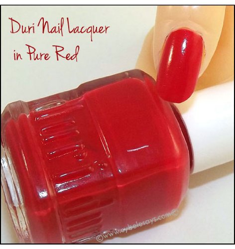 Duri Nail Polish-Pure Red-034