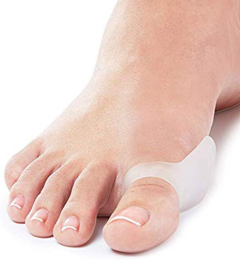 PEDIMEND Silicone Gel Big Toe Straightener, Bunion Corrector Sleeve, Gel Toe Spreader, for Hallax Valgus Pain Relief - Image 5