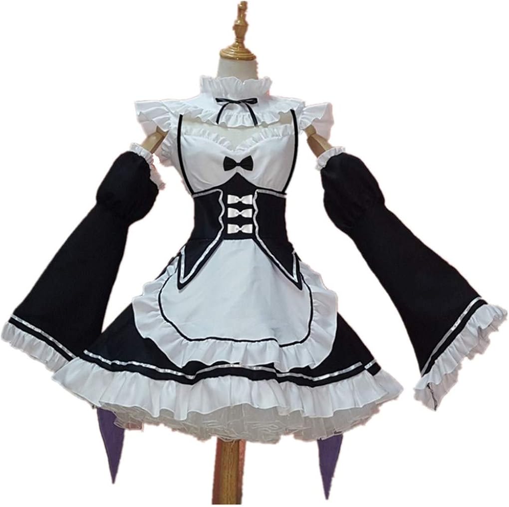 Anime Cosplay Costume Lolita Maid Dress 