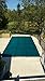WaterWarden Inground Pool Safety Cover 16' x 36', Rectangle, 15-Year Warranty, UL Classified to ASTM F1346, Triple Stitched for MAX Strength, Abrasion Resistant, Hardware Included, Green Mesh