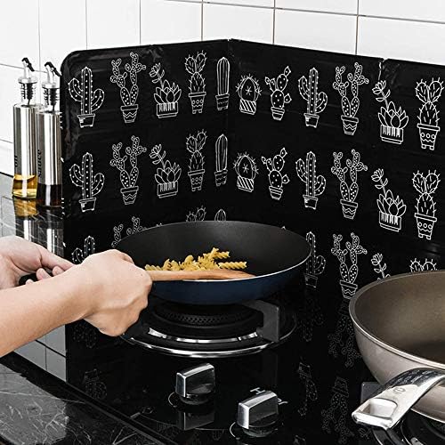 Mat TAOtTAO Home Kitchen Stove Foil Plate Prevent Oil Splash Cooking Hot Baffle Kitchen Tool
