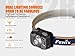 Fenix HL32R 600 Lumen w/Red LED USB Rechargeable High Capacity 2000mAh Headlamp with LumenTac Cable Organizer