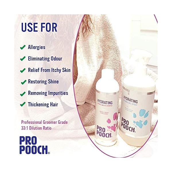 Pro Pooch Oatmeal Dog Shampoo Dog and Puppy Shampoo for Itchy