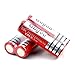 Gugou 4 packs Red 18650 3.7V 5000mAh Rechargeable Low Self-discharge Li-ion Battery and US Charge for Cree LED Flashlight Headlight Headlamp Search light lamp Bike light