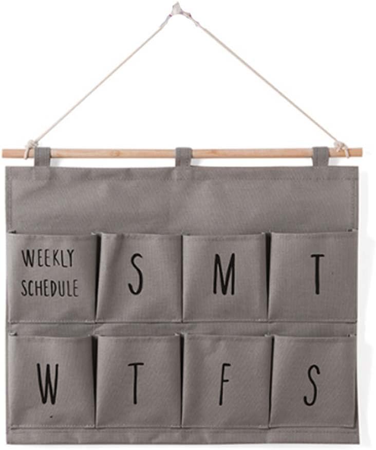 East Utopia Wall Door Closet Hanging Organizer,Over the Door Magazine Storage Bag