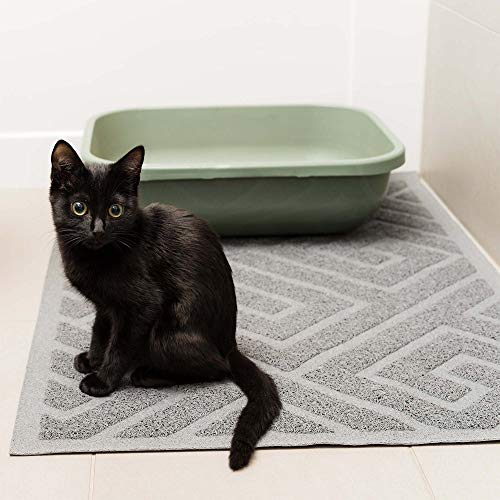 Large Litter Mat 35" x 23" Cat Litter Mat, Traps Messes, Easy Clean, Durable, Non Toxic Trapper Rug - Litter Box Mat, Cat Mat, Kitty Litter Mat - Thumbnail 3