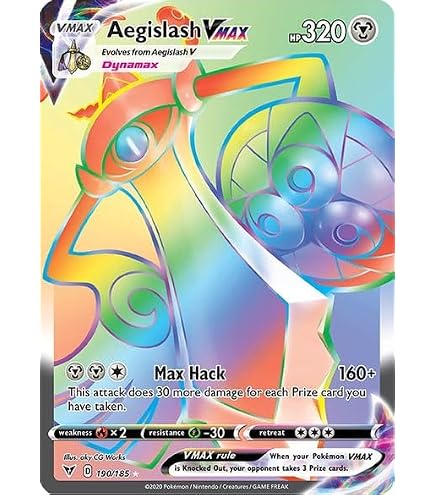 Pokemon - Aegislash ex 230/182 - Paradox Rift - Full Art - Ultra Rare