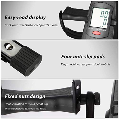 yosuda under desk bike pedal exerciser reviews