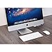 Alcey Ultra-Thin USB 3.0 Hub with 2-Slot Card Reader Exclusively for iMac Slim Unibody, Premium Aluminum USB 3.0 3-Port Hub and SD/TF/Micro SD Card Reader Combo