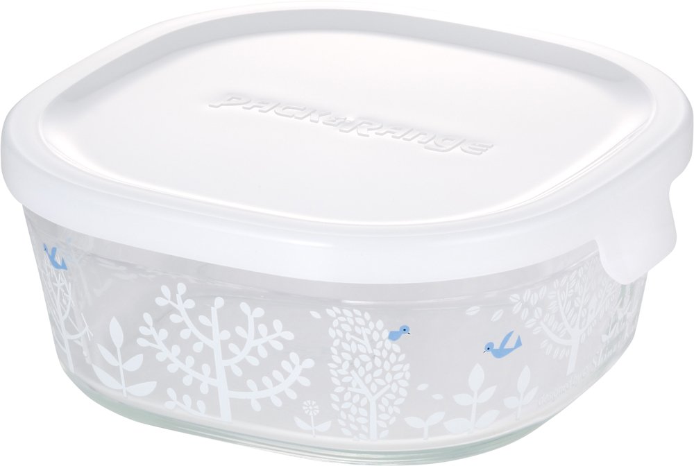 iwaki 耐熱ガラス保存容器シンジカトウPetitbois角型S450mlごはん1膳パックレンジの商品画像