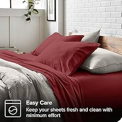 Bare Home Ultra Soft Washed Microfiber 3 Piece