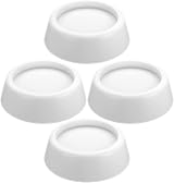 Spares2go White Rubber Feet Pads for Beko Dishwasher Fridge Freezer Anti view 9