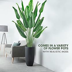 VIVOSUN 5FT Artificial Tree Bird of Paradise Plant