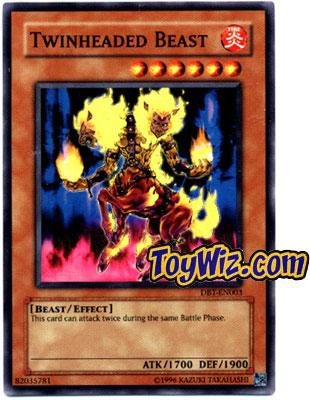 Yu-Gi-Oh! - Twinheaded Beast DBT-EN003 Destiny Board Traveler