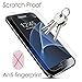 G-Color Galaxy S7 Screen Protector [Not Glass], [Full Coverage][Case Friendly][Error Proof][Bubble-Free][Anti-Scratch] HD Clear Screen Protector for Samsung Galaxy S7
