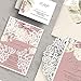 Letongous Lace Flower Metal Cutting Dies Stencil DIY Scrapbooking Album Stamp Paper Card Embossing Crafts Decor