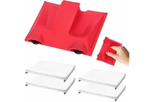 LinamHoz Paint Edger Trimmer with 4 Replacement Pads, Practical Edge Paint Brush Tools for Wall and Ceiling Cutting, Corner a