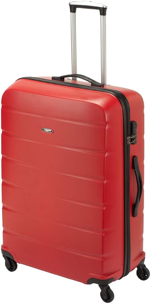 Princess Traveller Grenada Rollkoffer 78x56x28, 105l mit Schloss, Rot, Red (Bright Red), 78 centimeters - Image 4
