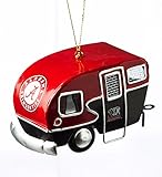 Team Sports America Metal Alabama Crimson Tide Camper Ornament