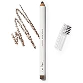 Ere Perez - Natural Almond Eyebrow Pencil | Supports Growth, Long-Lasting, Full Coverage | Coconut Oil + Vitamin E | Vegan, Cruelty-Free, Clean Beauty (Perfect, 0.04 oz | 1.1 g)