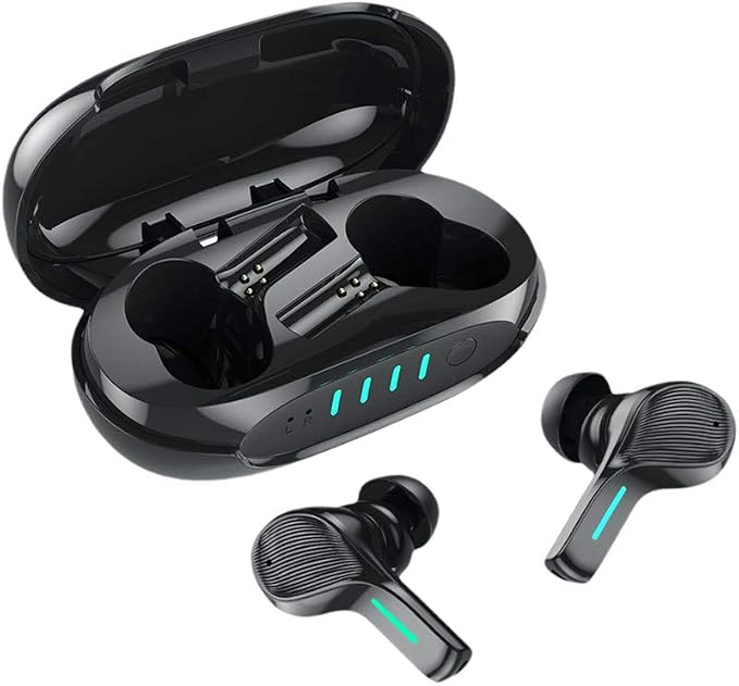 TWS Bluetooth 5.3 Sport Earbuds – In-Ear Stereo With Mic, Ear-Hook Design, Black