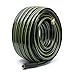 Worth Leader Long Garden Hose 5/8 in. x 50 ft. -No Kink, Flexible, Leakproof, Male to Female Fittings -Heavy Duty Durable PVC Lightweight Water Pipe with Brass Aluminum Ends for Household & Yard Use