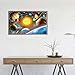 Yomiie 5D Diamond Painting Planet Universe Full Drill by Number Kits, Solar System Space Stars DIY Paint with Diamonds Art Rhinestone Embroidery Craft for Home Room Decoration (12x16inch, 2 Pack)