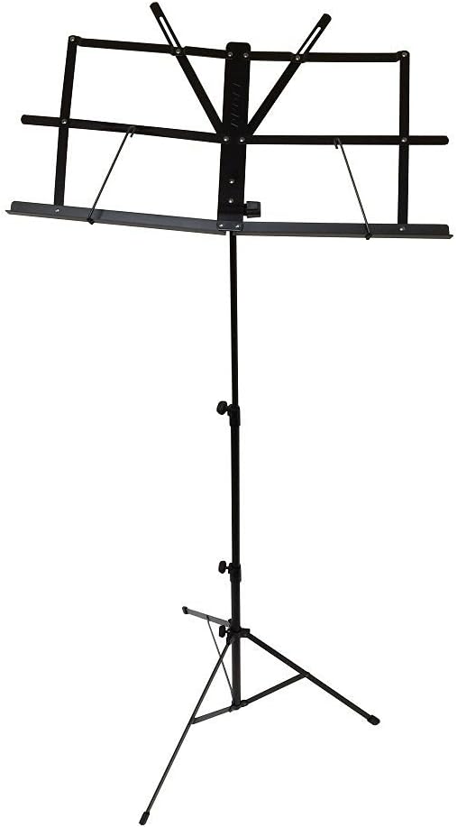 STAGE 3-section Foldable music stand. Nylon carrying bag included
