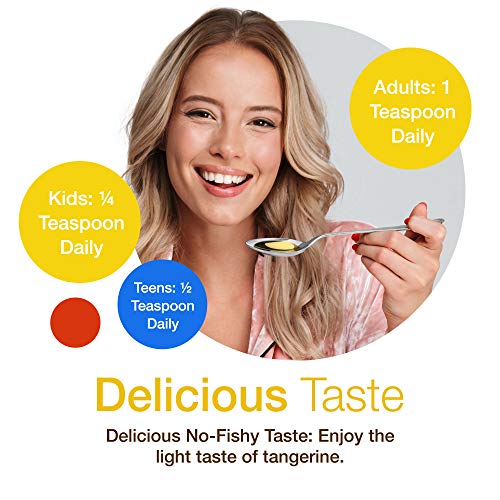 NutraSea Cod Liver Oil Omega 3 Fish Oil Supplement, MSC Certified