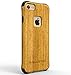 iPhone 7 Case, Ballistic [Urbanite Select] Honey Wood on Back Panel with Black Trim Bumper * Six-sided - 6ft Drop Test Certified Case Protection * Honey Wood with Black Trim Phone Case for iPhone 7
