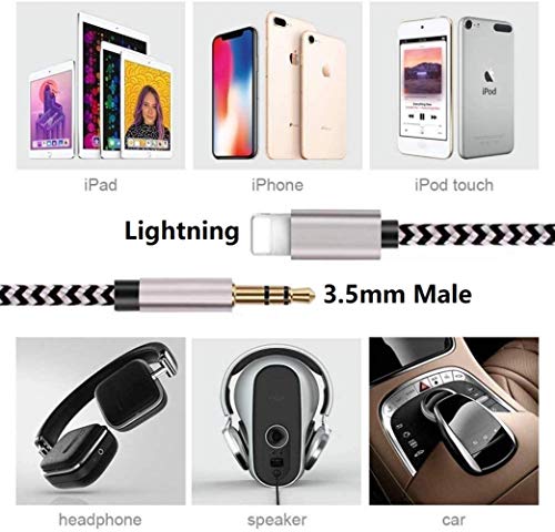 2 Certified+Lightning+Braided+Speaker+Headphone
