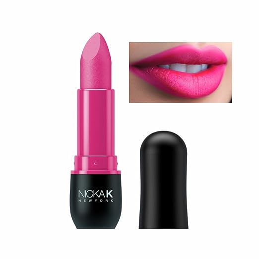 NICKA K Vivid Matte Lipstick NMS06 Hot Pink