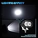 WEISIJI LED Motorcycle Driving Lights 20W Reflected Lens Led Truck Lights Heavy Duty LED Work Light(2PCS / Pack)