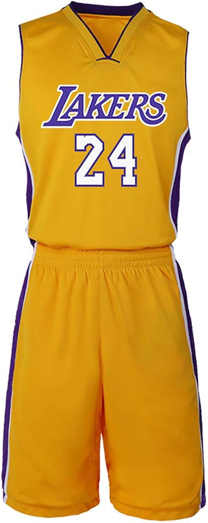  24 Conjunto de Jersey de Baloncesto Kobe Lakers, Conjunto de Jersey