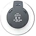 IGOUKJ Wireless Charger Qi Ultra Slim UFO Fantasy Crystal Clear Wireless Charging Pad LED lighting for Samsung S6 S6 Edge S7 S7 edge S8 S8 Plus Note 5 for All Qi-Enabled Devices (black)