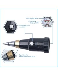 Göksu   Kit de pruebas para medir el pH del suelo y la humedad, para cuidado de plantas, ideal para jardín, campo, césped, granja, uso en interiores y exteriores, nivel de agua del suelo para promover el crecimiento saludable de las plantas orgánicas, col