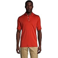 Lands' End Men's Short Sleeve Super Soft Supima Polo Shirt