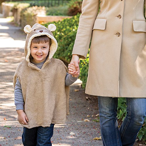 Summer Infant Car Seat Coat and Poncho, Cuddly Bear