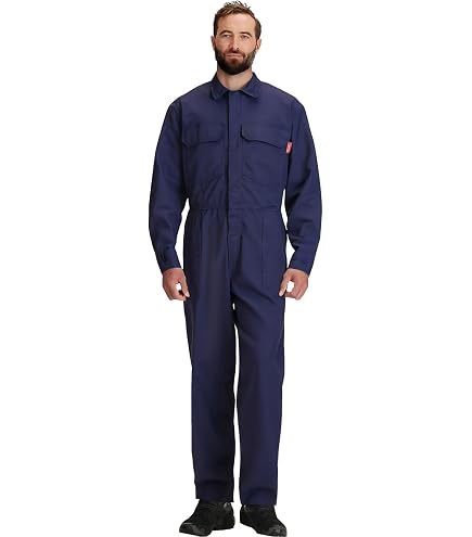 Combinaison De Travail En Denim Pour Hommes – Taille S à 4XL, Avec Poches, Unisexe
