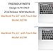 ProElife Premium Ultra Thin Silicone Keyboard Protector Keyboard Cover Skin for Apple MacBook Pro with Touch Bar Retina 13