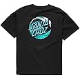 SANTA CRUZ Wave Dot S/S Midweight T-Shirt Black XL Youth