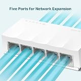 TP-Link 5-Port 10/100Mbps Desktop Network Switch Ethernet Splitter LS1005 view 4