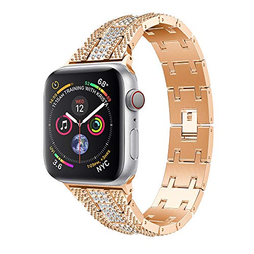 Compatible For Apple Watch Series 40mm 44mm Becoler Luxury