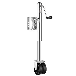 VEVOR Trailer Jack with Wheel, 2000 lbs Load