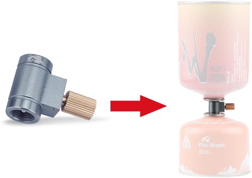 Jeebel Camp G007 Butane Fuel Canister Refill Adapter