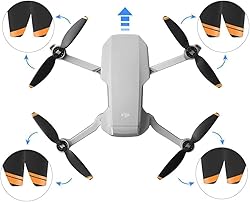 (16 PCS) Mavic Mini 2 Propellers Compatible with
