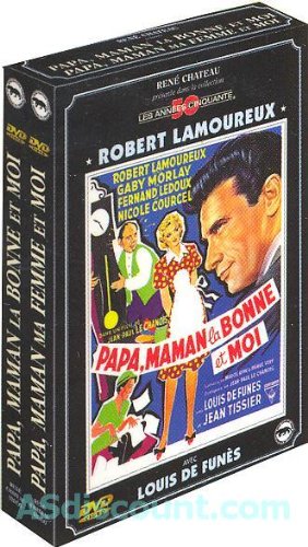 Coffret Robert Lamoureux 1 - Papa, Maman, La Bonne Et Moi & Papa, Maman, Ma Femme Et Moi