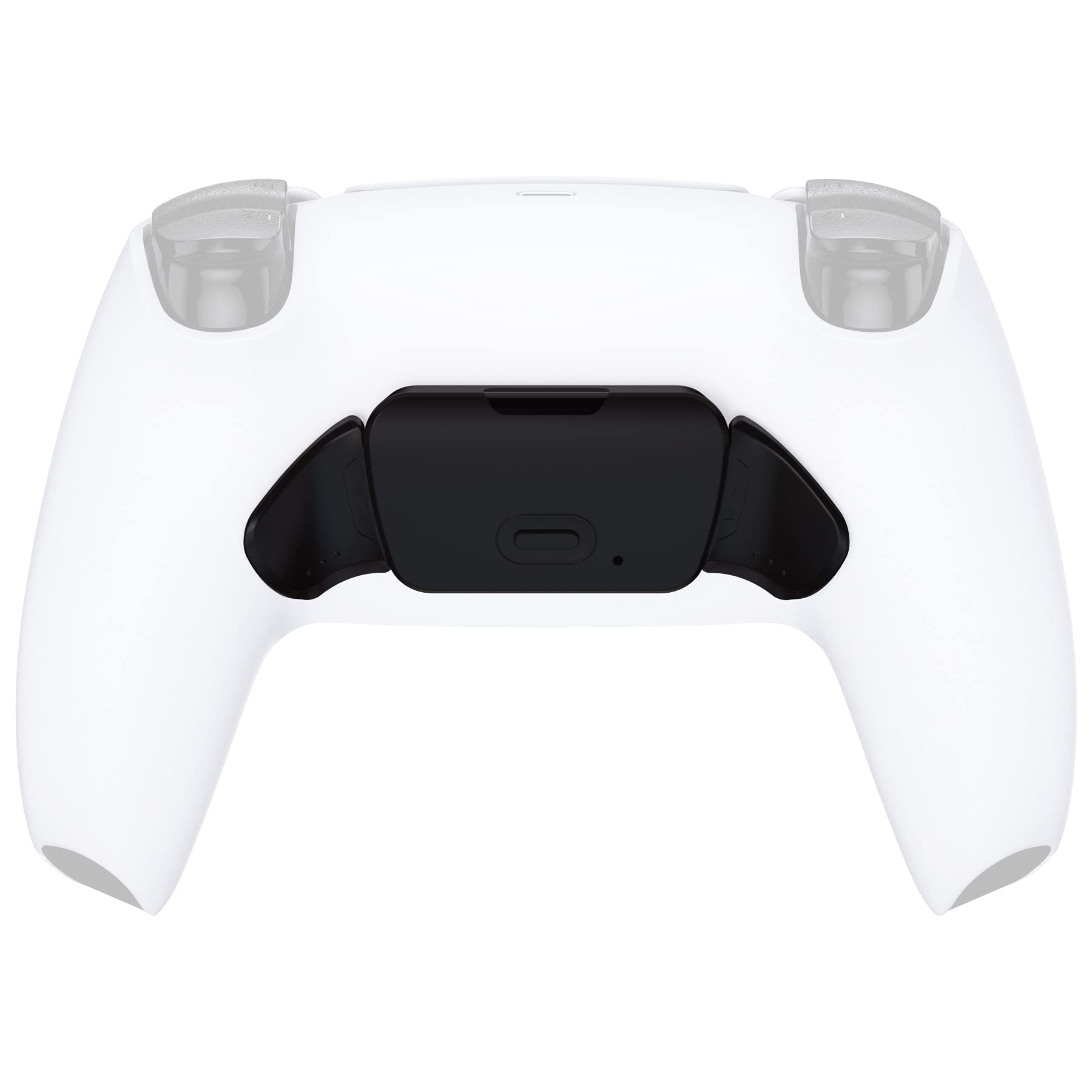 Juego de teclas de botón trasero K1 K2 rediseñadas de repuesto para eXtremerate Rise Remap Kit para controlador PS5, solo botones, sin controlador ni placa de remapeo Rise, color negro sólido