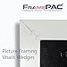 FramePac V Nails for Picture Frames Hardwood 12mm (1/2 Inch) [400 V-Nail Pack, Loose] - (for use in Manual V Nailer for Picture Framing, Hand V Nailer for Picture Frames, Manual Picture Frame Joiner)